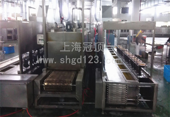 硅膠產(chǎn)品不銹鋼烘干線